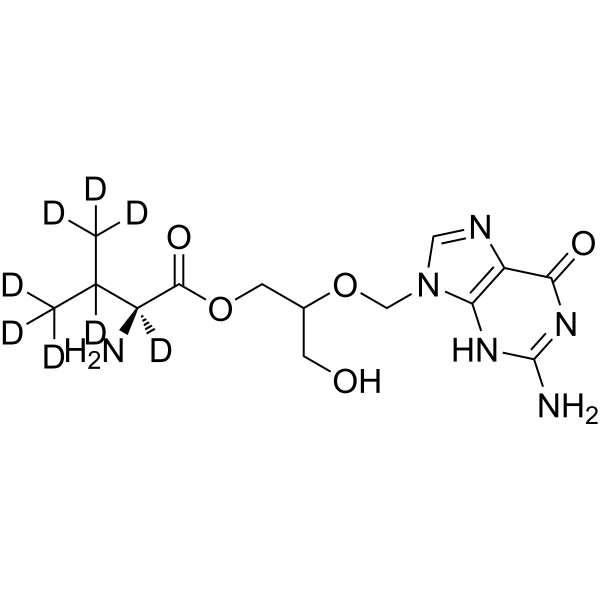 Valganciclovir-d8 hydrochloride (Valganciclovir-d8 hydrochloride) 1132088-63-1